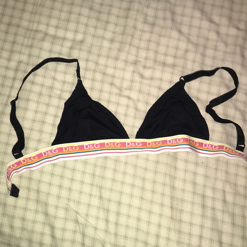 Dolce & Gabbana Striped Bra